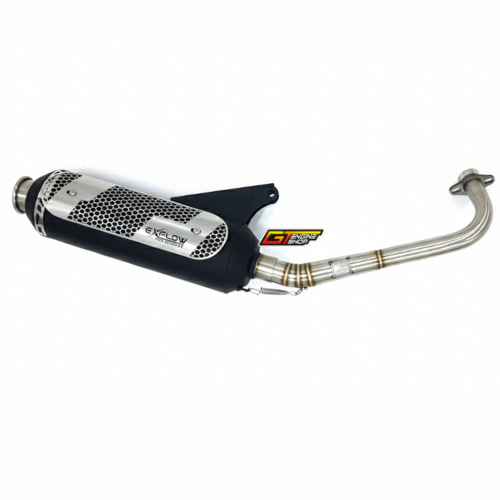 EXFLOW EXHAUST STD RACING MIO KNALPOT STD RACING MIO SPORTY MIO SMILE STD RACING EXFLOW FREE PAKING 