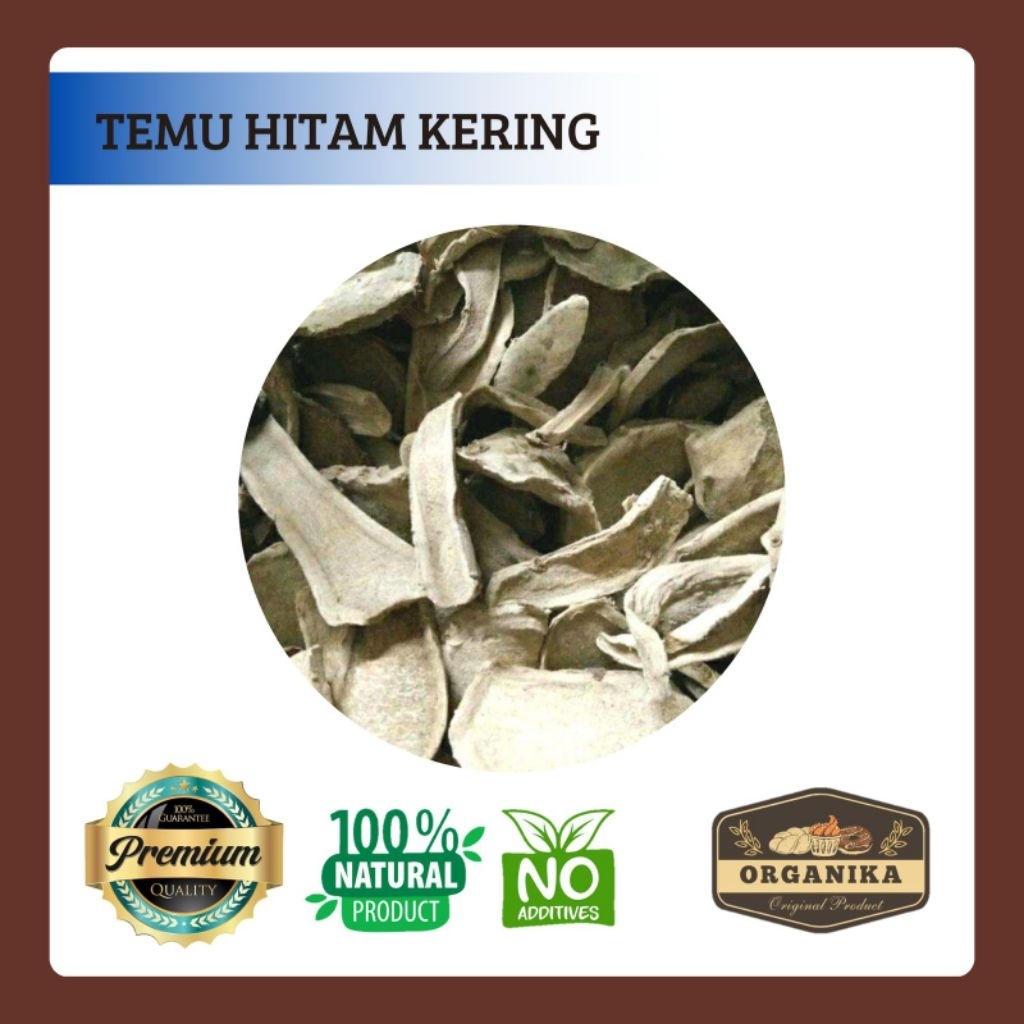 Temu Hitam Kering 100gr / Kunyit Hitam / Temu Ireng (Curcuma aeruginosa)