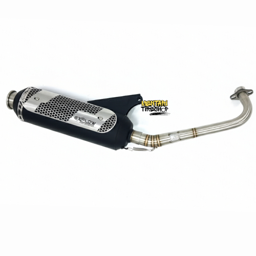 EXFLOW EXHAUST STD RACING MIO KNALPOT STD RACING MIO SPORTY MIO SMILE STD RACING EXFLOW EXHAUST FREE