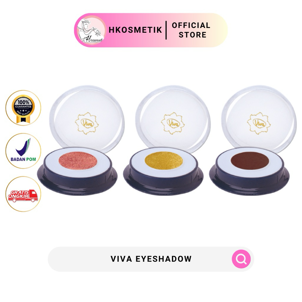 Viva Eyeshadow Cream 1.5gr | Viva Eyeshadow Pressed