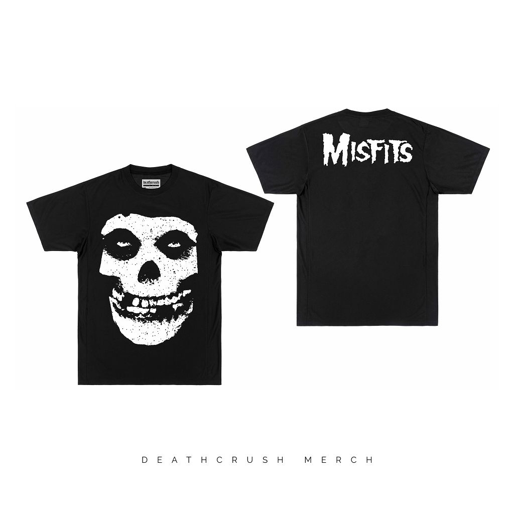 Kaos Misfits - The Misfits Baju Metal Original Distro Kaos Black Metal Baju Distro T-Shirt Band