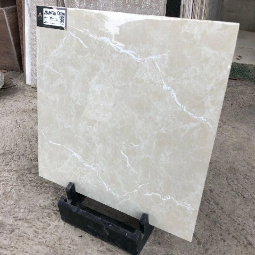 Granite lantai 60x60 Ananta cream | polish | Arna