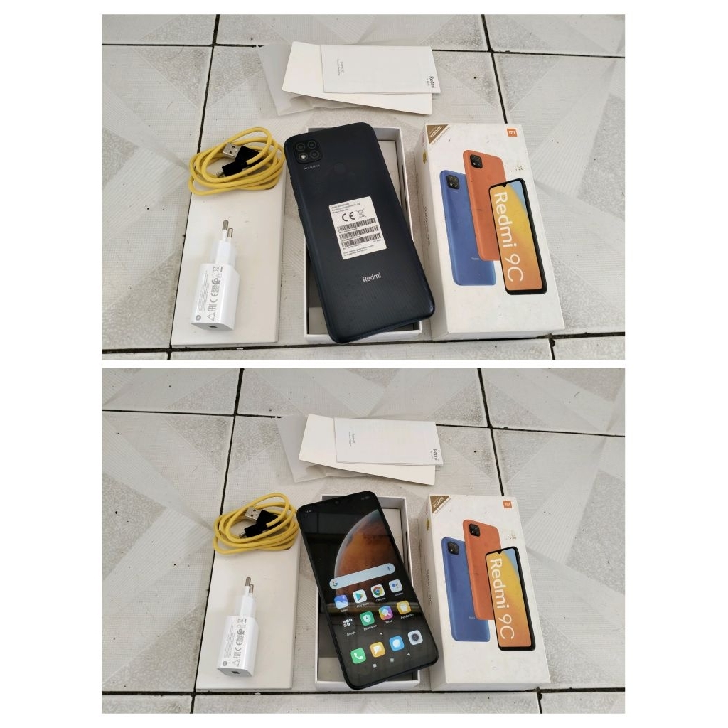 HP SECOND REDMI 9C RAM 4/64GB FULLSET