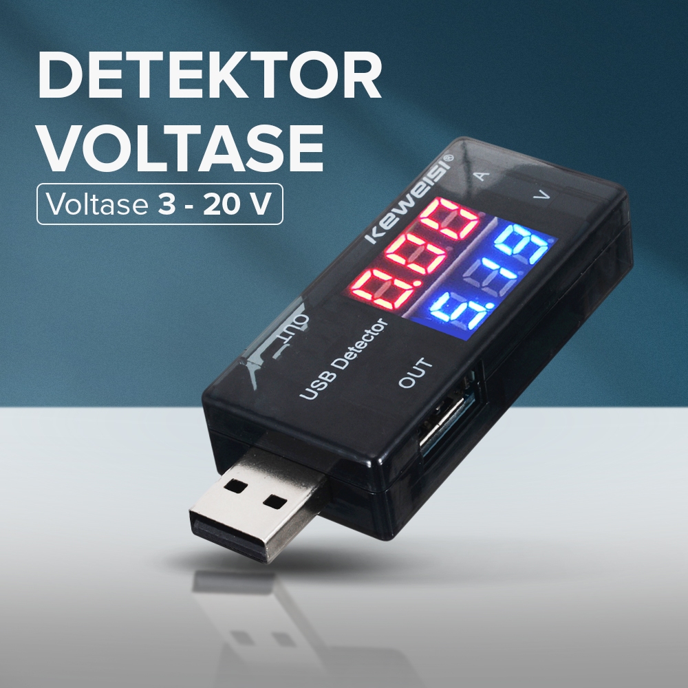 USB Charger Power Current Voltage Tester Detector - KWS-10VA / PROMO USB Charger Doctor