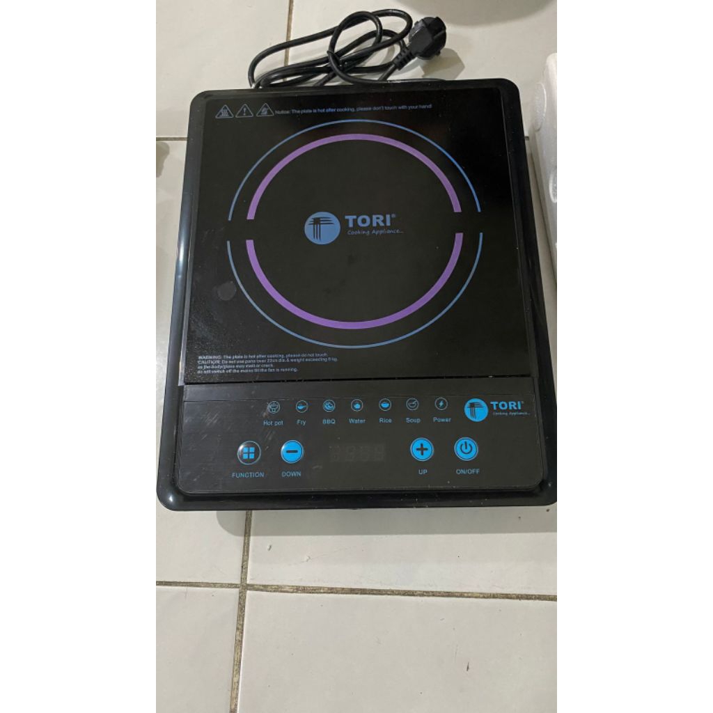 kompor induksi listrik tori tc-717