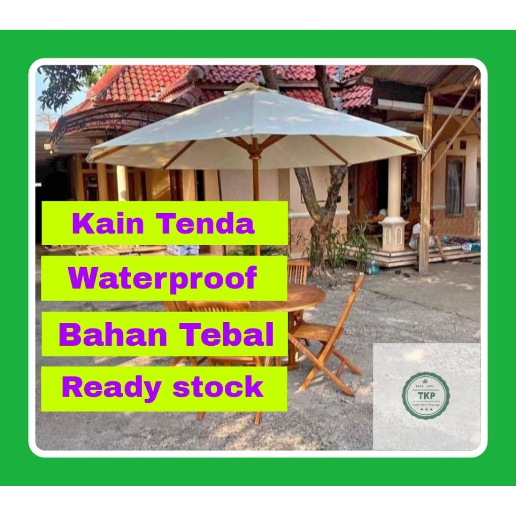 kain tenda meja payung taman payung cafe payung pantai payung outdoor waterproof