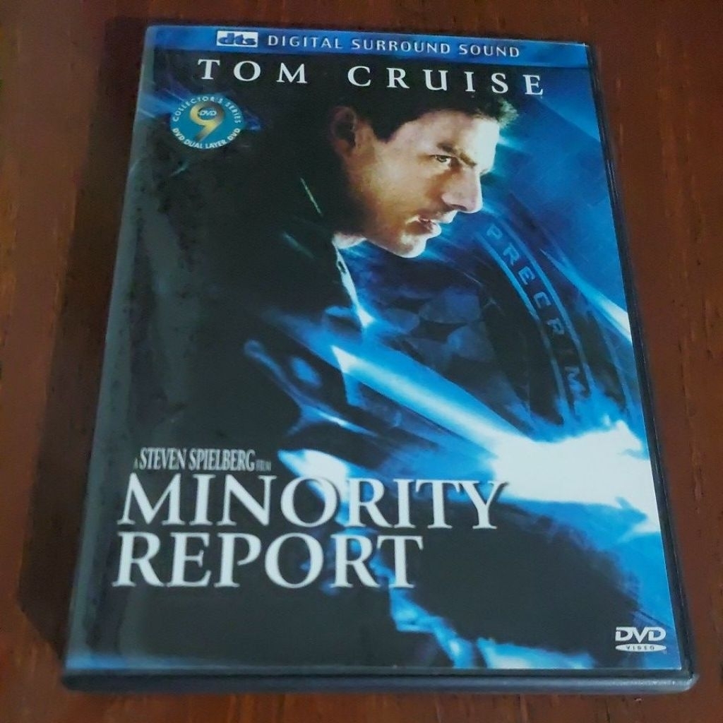 ( DVD ORIGINAL ) " MINORITY REPORT " TOM CRUISE - STEVEN SPIELBERG / 20TH CENTURY FOX