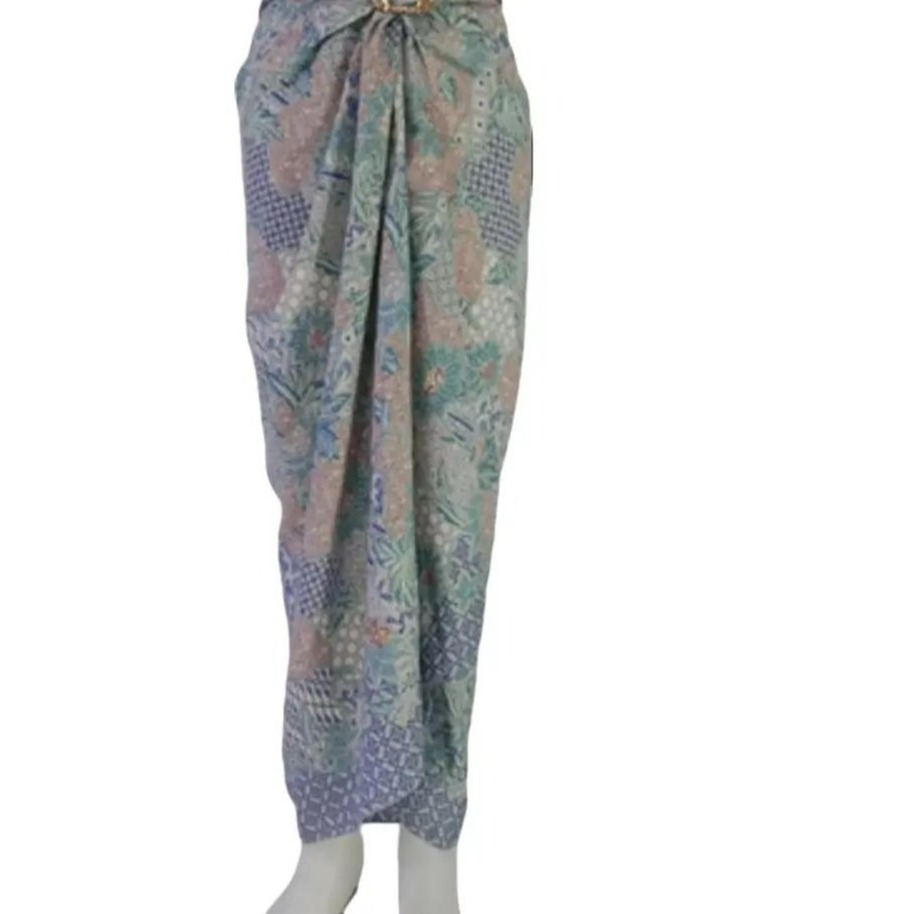 Rok Batik Wanita Kain Lilit Bahan Semi Sutra Silky Motif 19