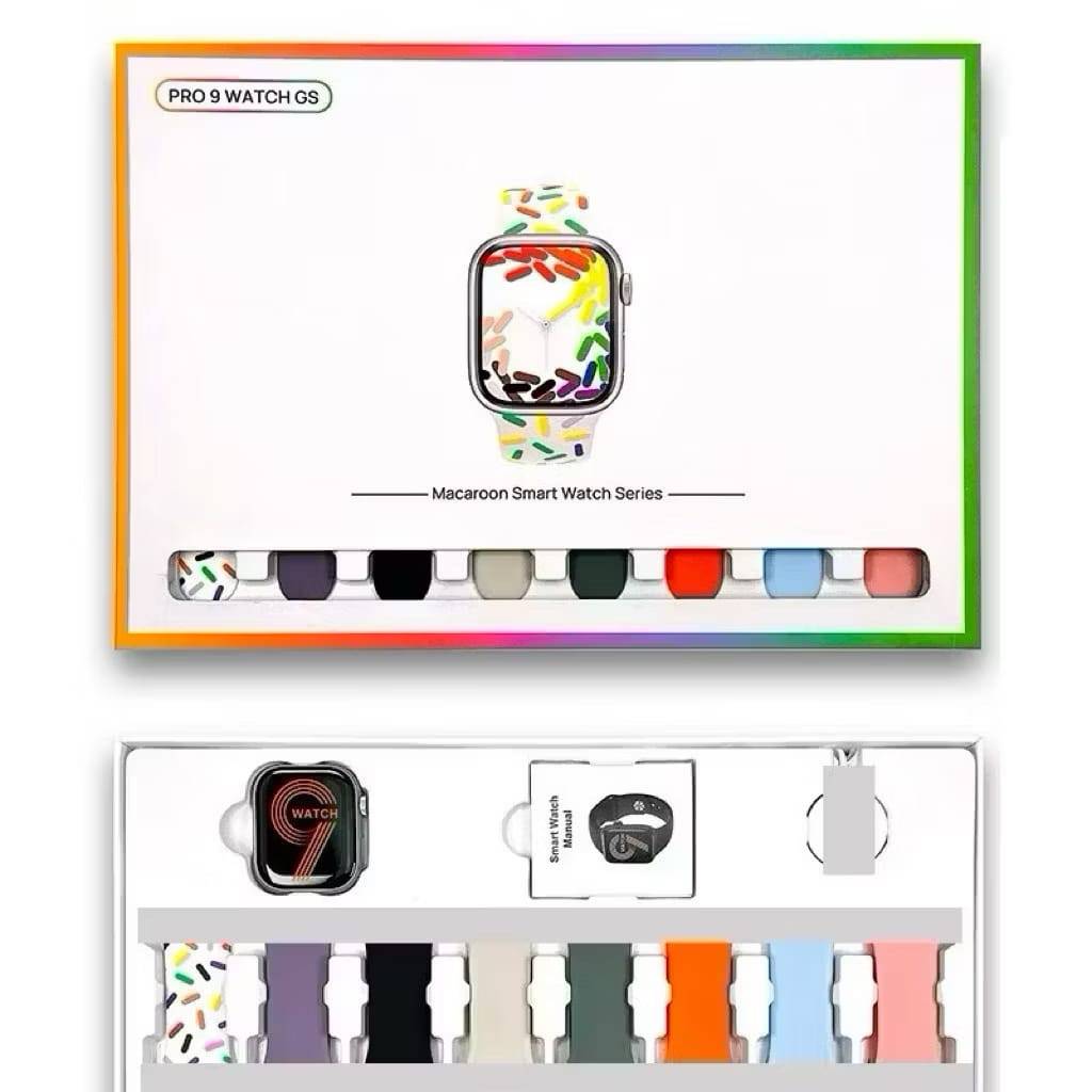 SMARTWATCH PRO 9 GS GEN 9 IOS ANDROID DAPAT 8 TALI