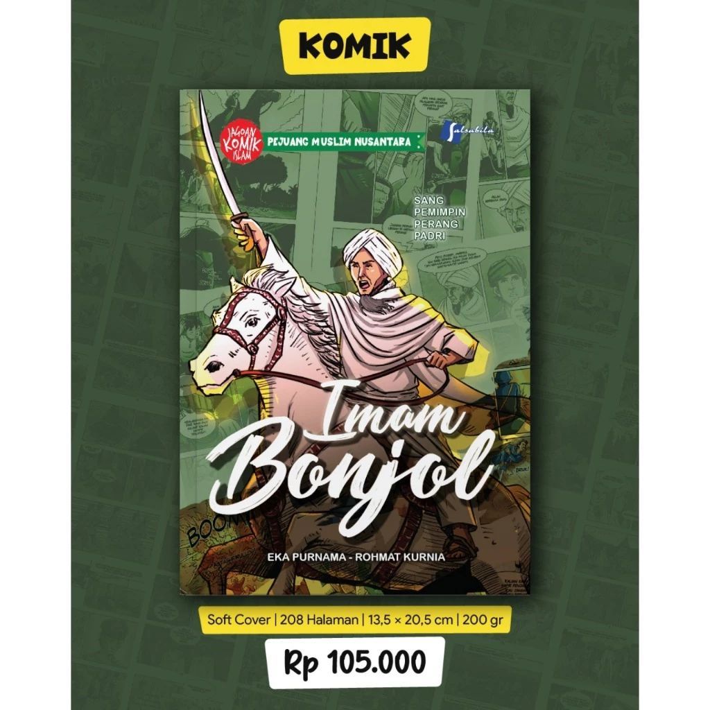 Komik Imam Bonjol : Sang Pemimpin Perang Padri
