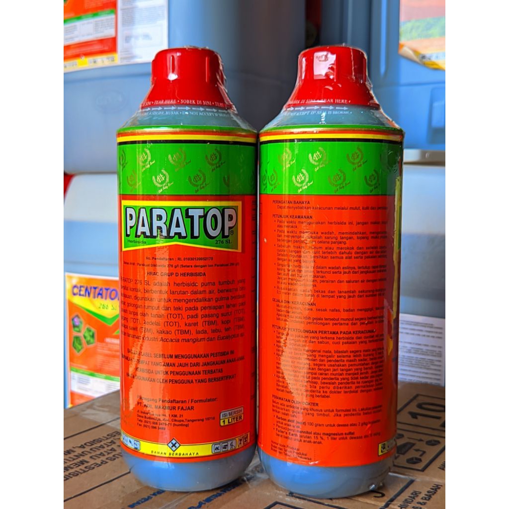 HERBISIDA PARATOP 276 SL (1 LITER) RACUN RUMPUT KONTAK