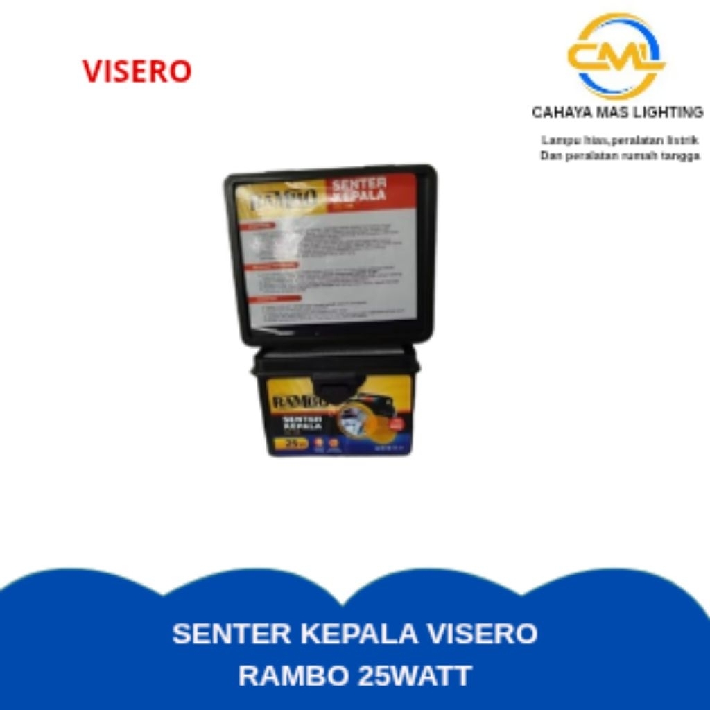 senter kepala visero rambo