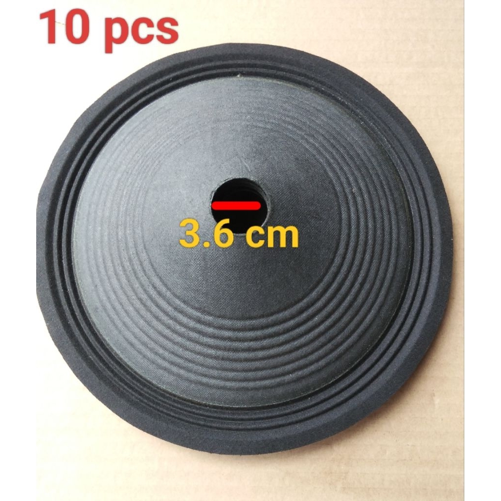 10 pcs daun speker 12 inch fullring