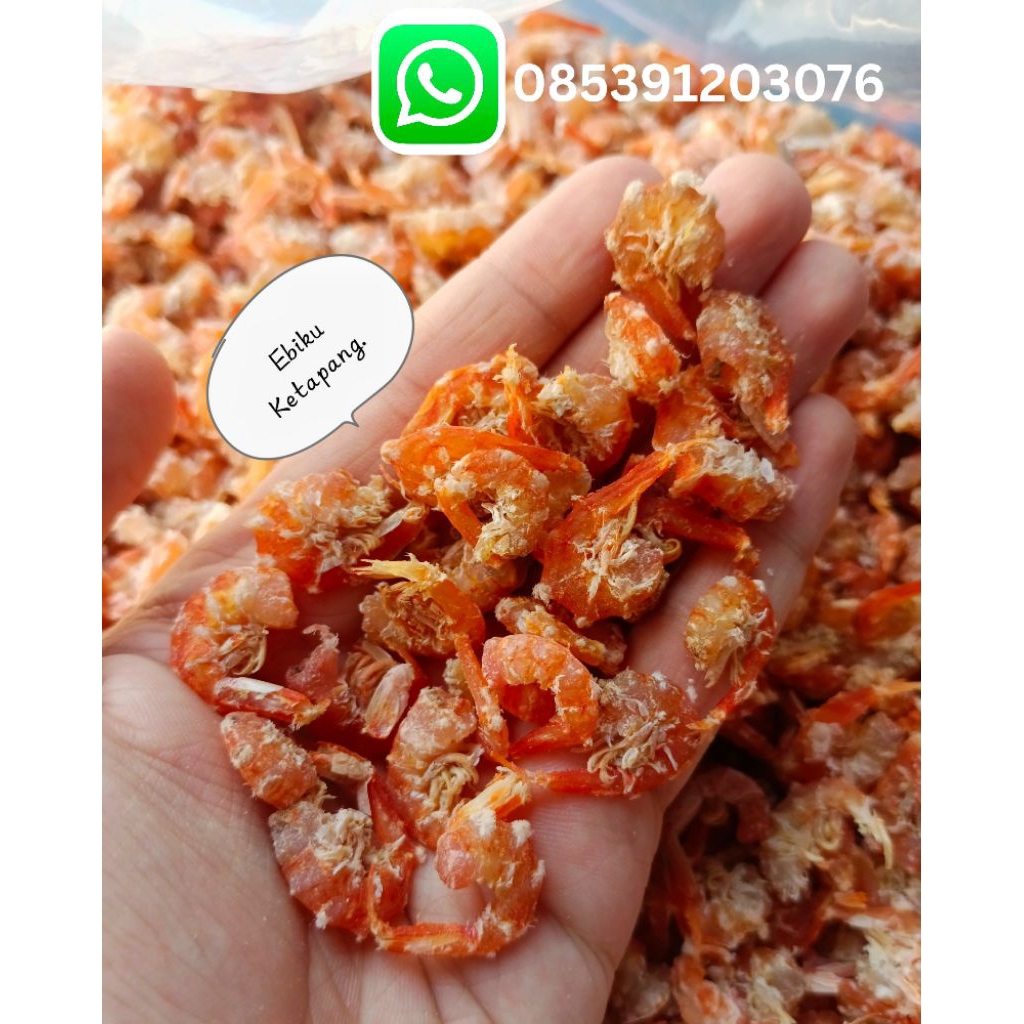UDANG EBI KERING 1 KG FRESH ASLI KALIMANTAN