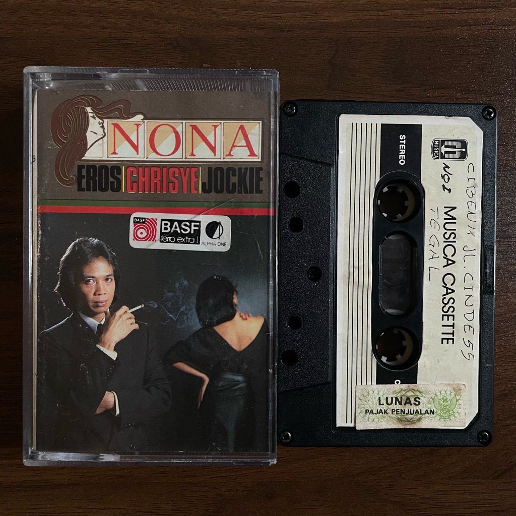 Kaset pita - Eros, Chrisye, Jockie - Nona