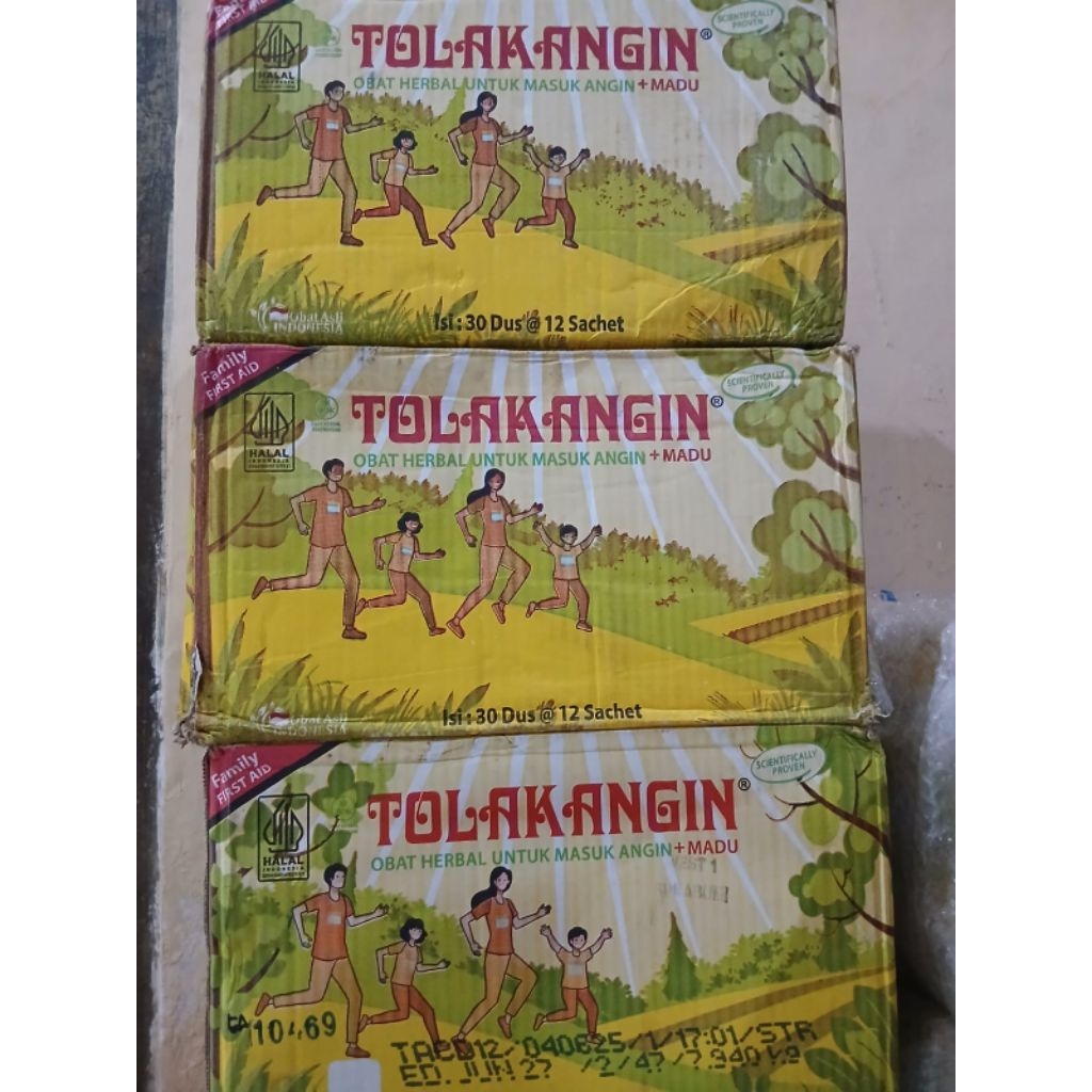tolak angin cair isi 12