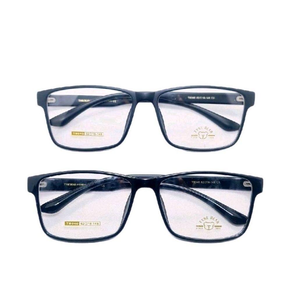 Frame Kacamata eyewear Tyne Bear TB040 62-18-148 flexibel unisex size lebar big size