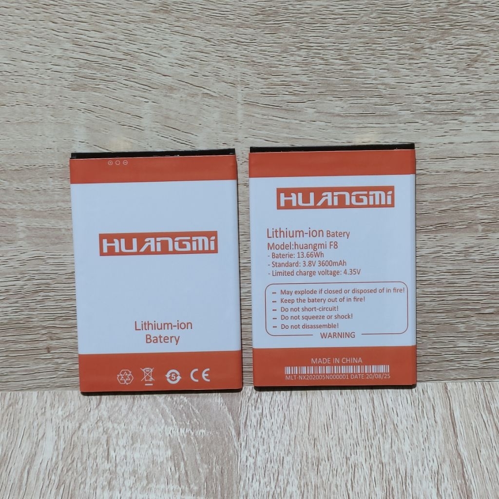 Baterai Batre Hp Huangmi F8 Ultra 4G LTE 3600mAh HUANGMI Battery Hp