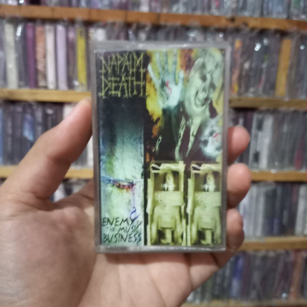 Kaset NAPALM DEATH - Enemy of the Music Business