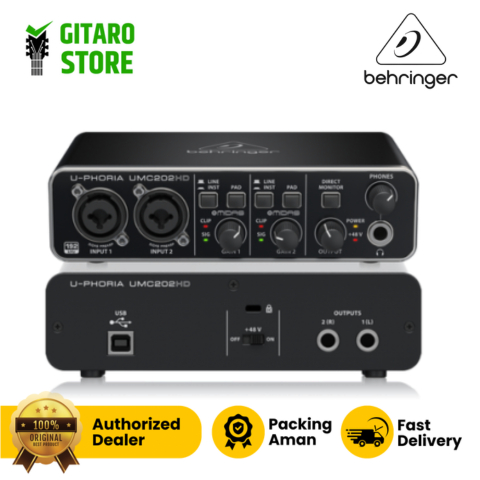 Sound Card Soundcard Behringer umc202hd UMC 202 HD UMC202 HD Original