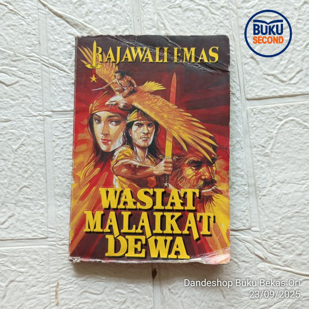 Rajawali Emas Wasiat Malaikat Dewa - Novel Silat Klasik Bekas Preloved