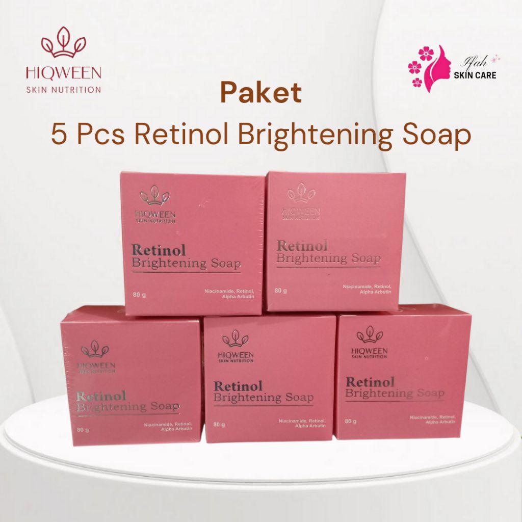 HIQWEEN PAKET SABUN ISI: 5 PCS