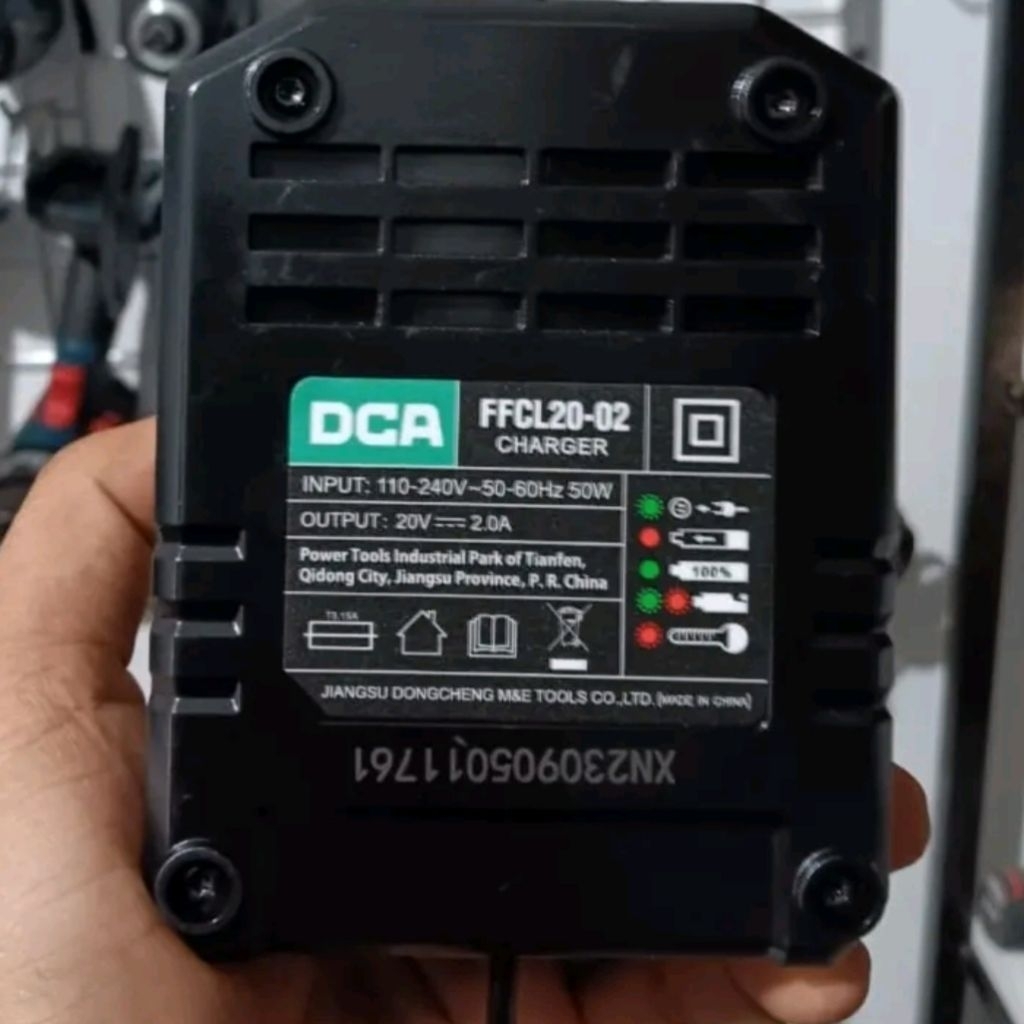 Charger DCA FFCL20-02  20V 2Amp Fast Charging charger Dca 20V  charger Dca/dck/Dongcheng