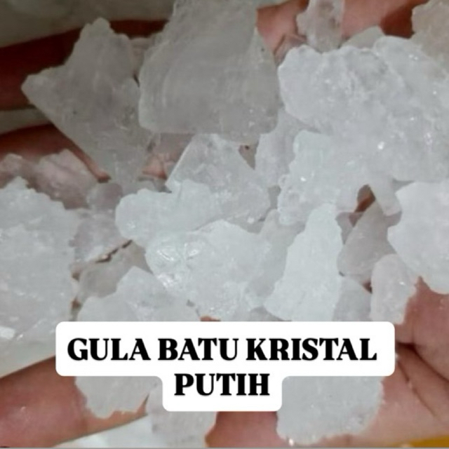 Gula Batu Kristal Putih 1 Kg. Gula Batu Crystal. Gula Sehat