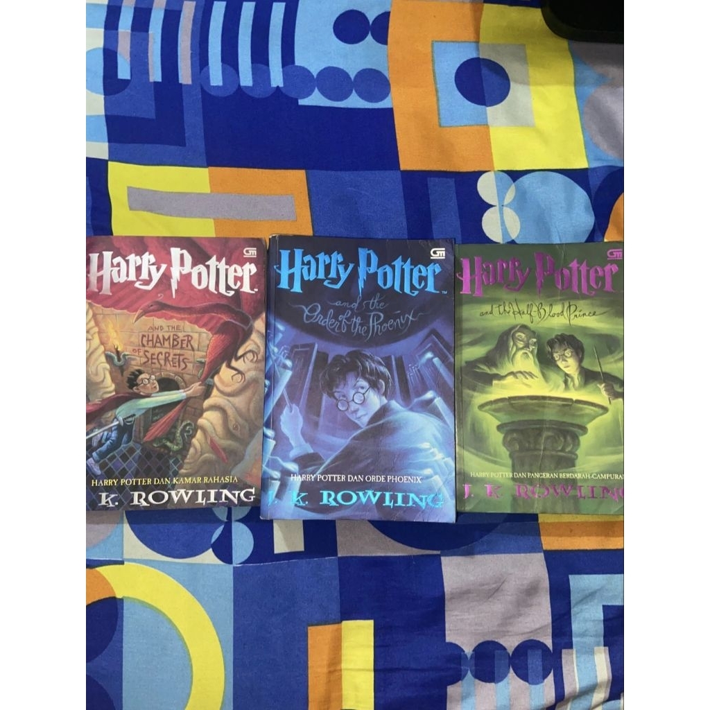 Novel Preloved Original Harry Potter Gramedia Indo Ver
