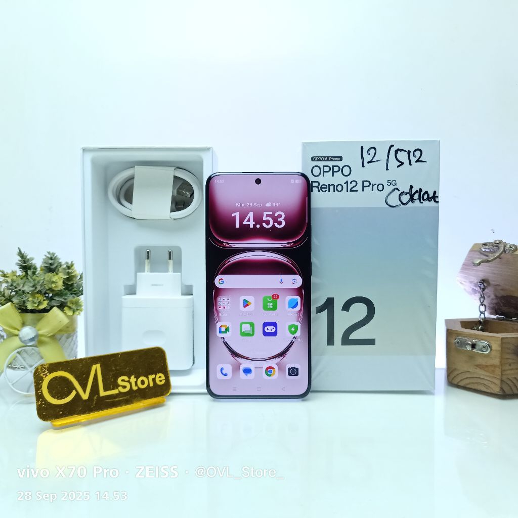 Oppo Reno 12 Pro 5G RAM 12/512 GB HP Second Original Bergaransi