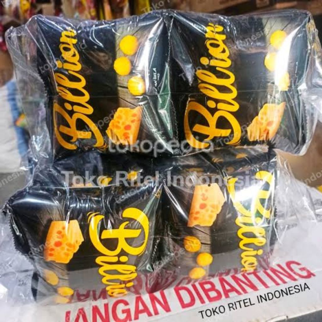 CHIKI BILLION BERHADIAH UANG ( 1 PACK ISI 10 BUNGKUS )