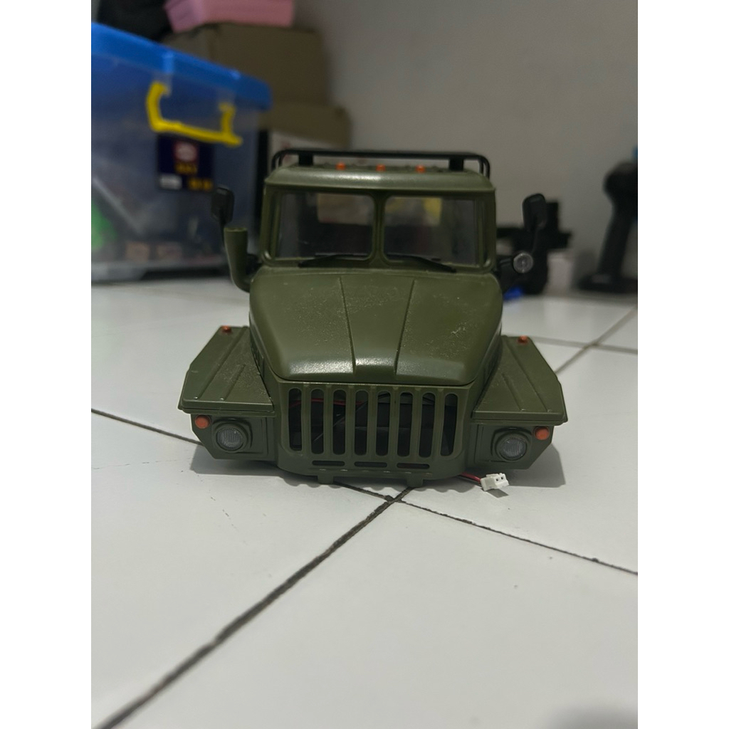 kabin rc truk militer wpl b16