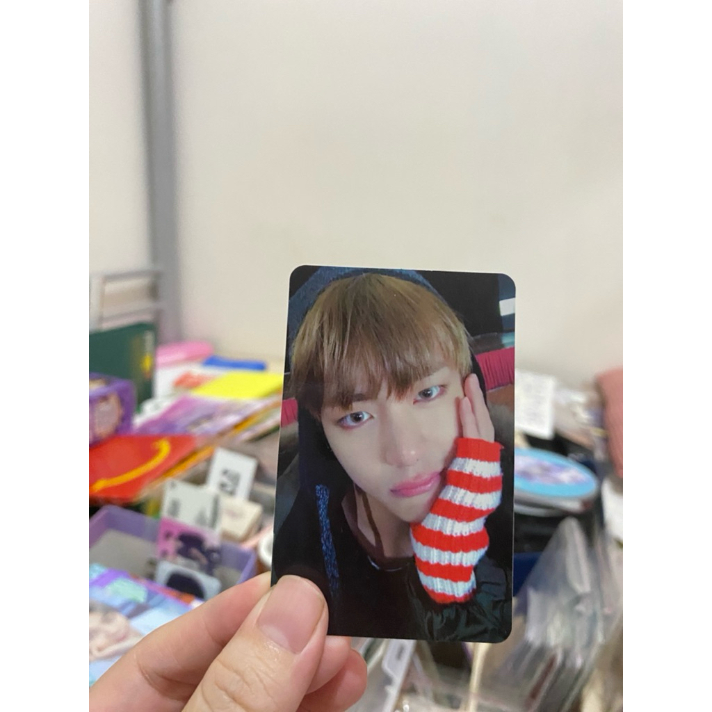 BTS V/Taehyung YNWA Pink Official Photocard