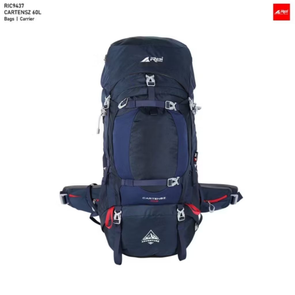 Tas Gunung Premium Cartenz 60 L AreiOutdoorgear