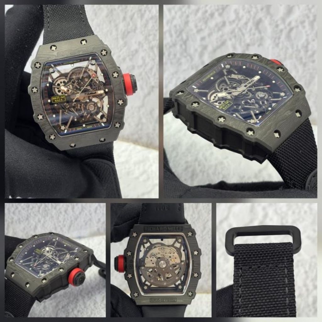 Jam Tangan Termewah Pria/Jam Tangan Elegan/R1ch4rd M1*ll3 RM35-02 Swiss Automatic Manual Winding Kan