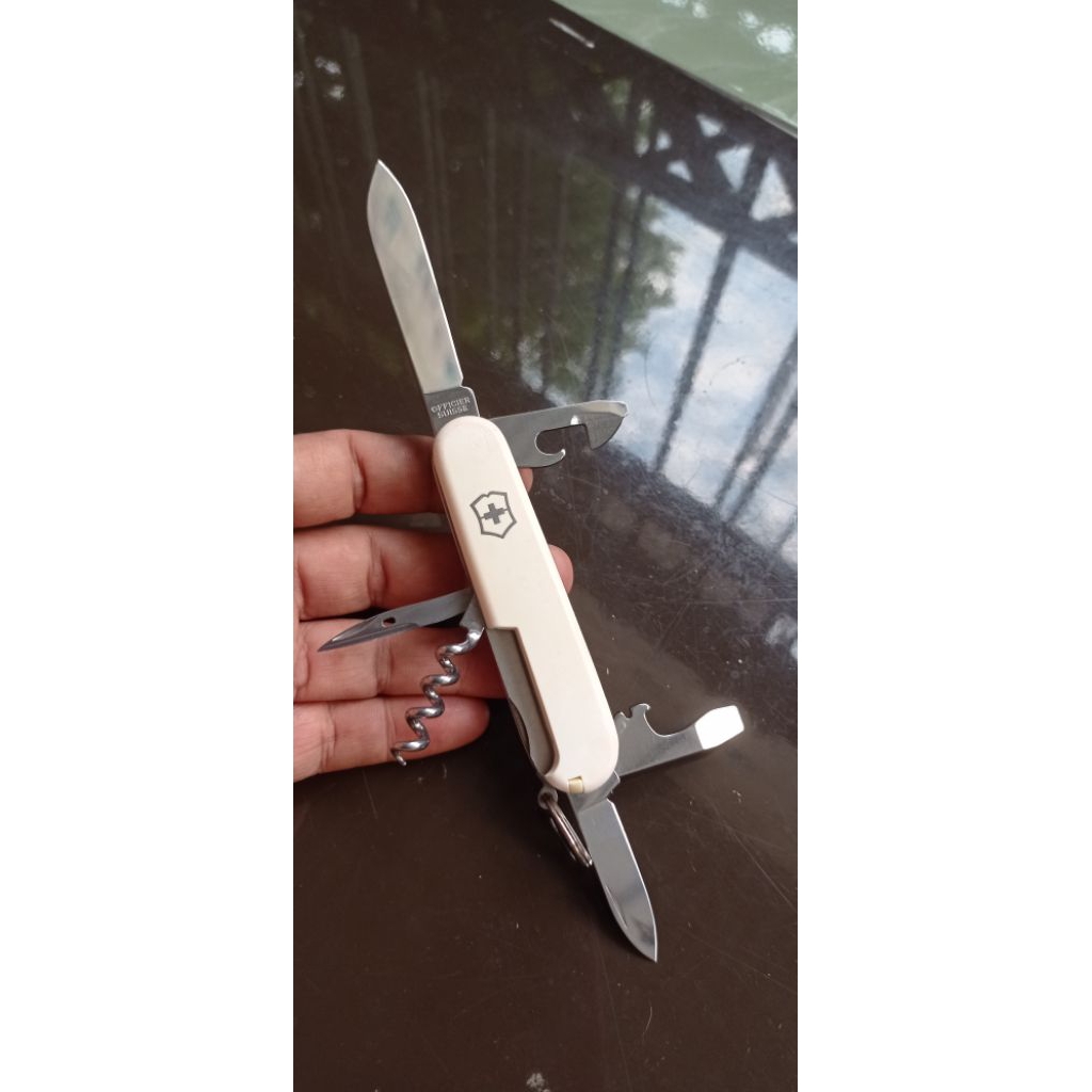 victorinox Spartan putih bekas original