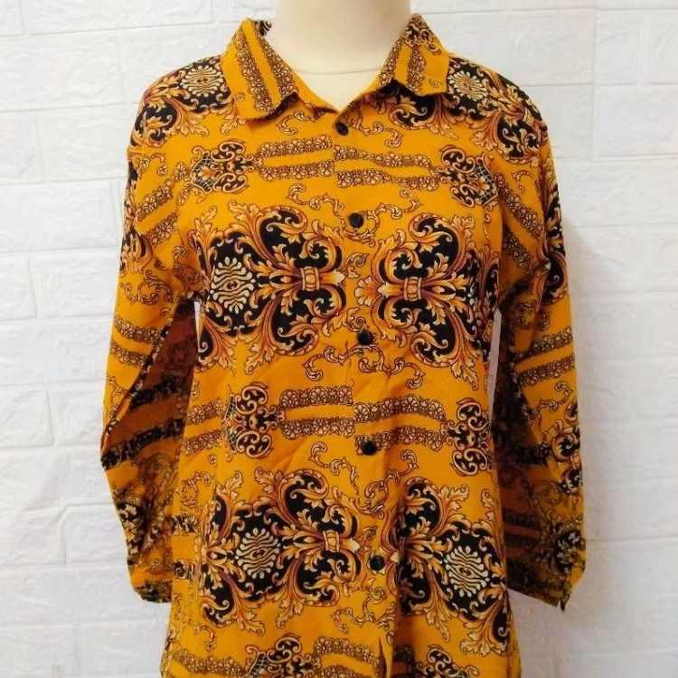 PL Atasan Wanita Kemeja Batik /Batik Sultan