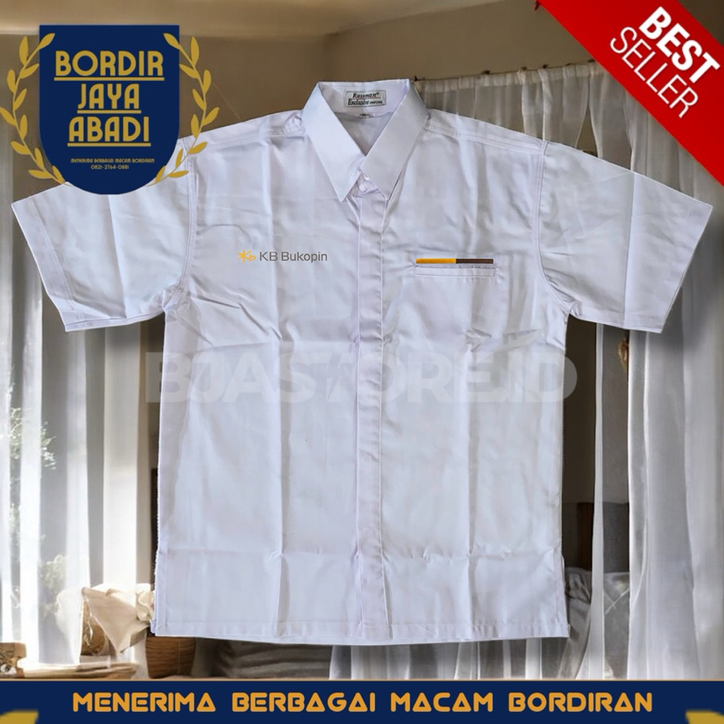 Kemeja KB Bukopin K1 Putih