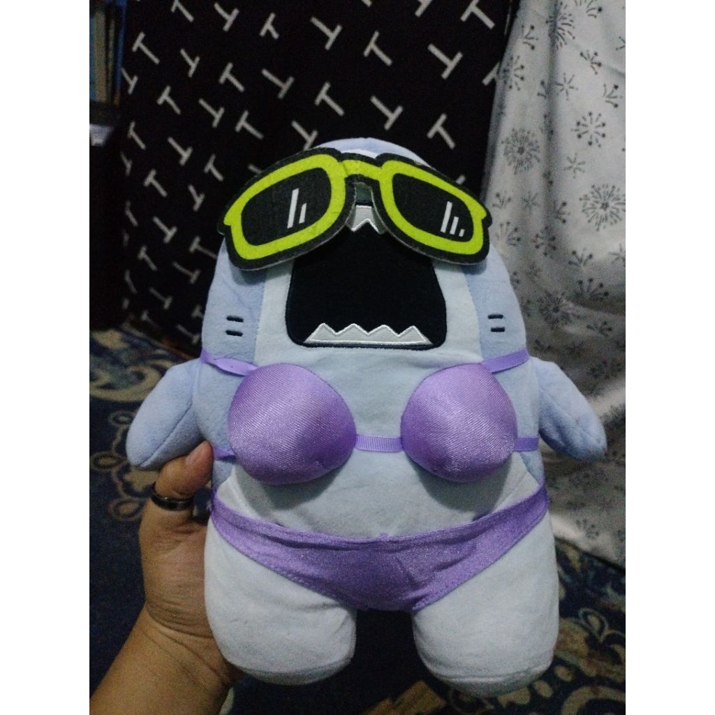 boneka hiu samezu bikini cute