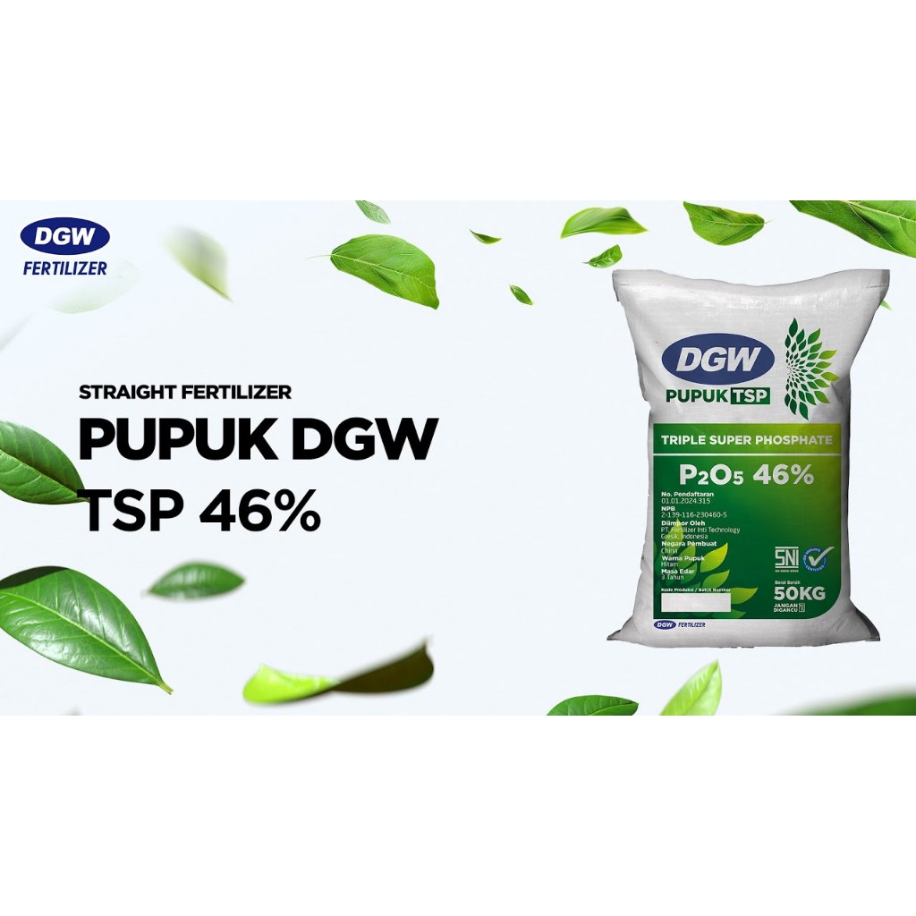 PUPUK TSP DGW KEMASAN 50 KG TKDN