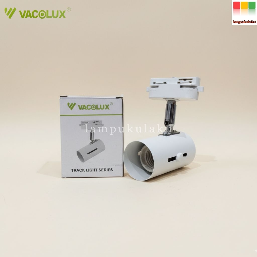 Track Lamp Kap Lampu Sorot Lampu Sorot Spotlight Fiting E27 Vacolux 0013