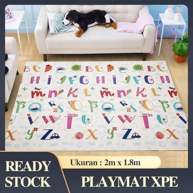 Matras Bayi Playmat Playground Karpet Lipas Tempat Bermain Bayi Aman dan tidak licin