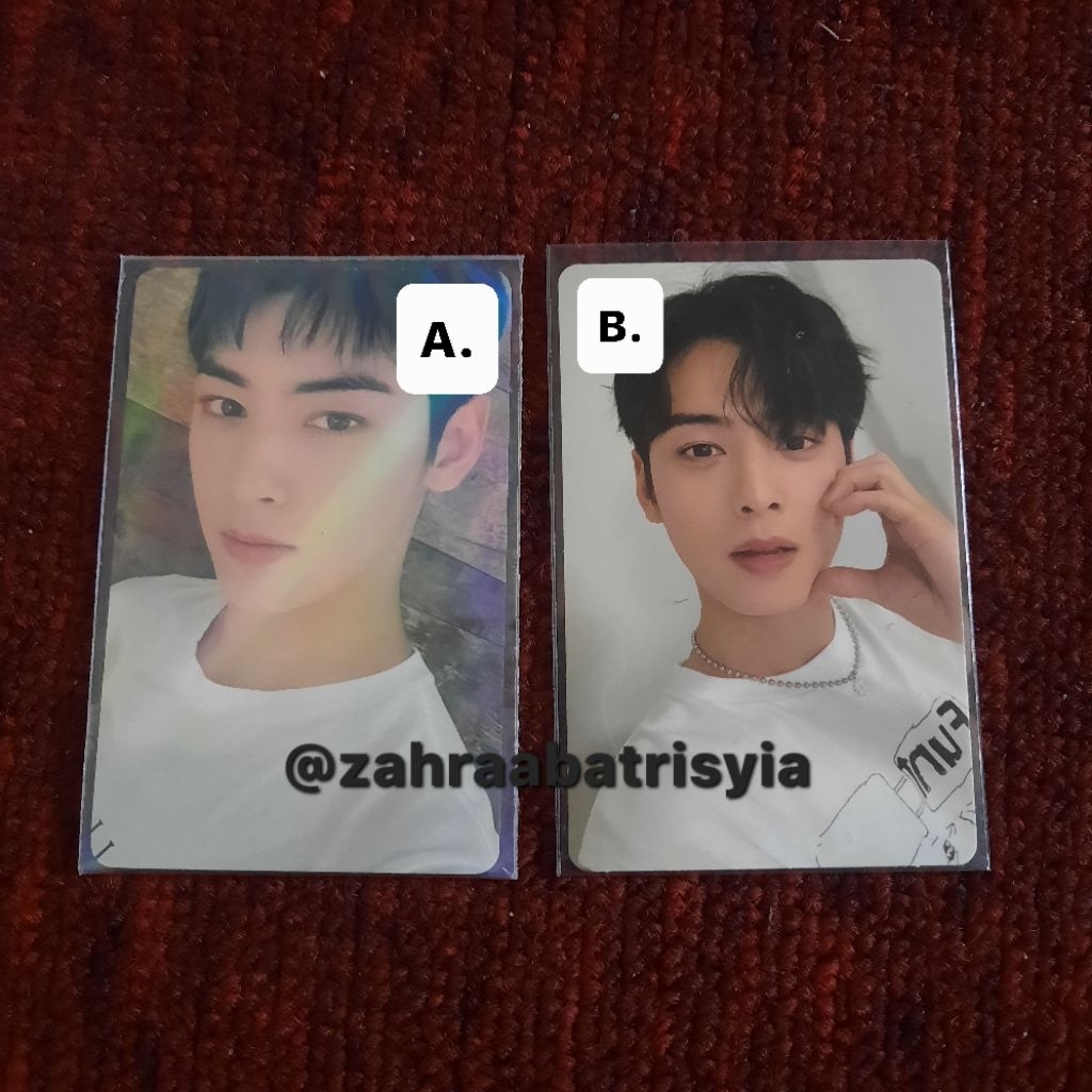 [READY] EUNWOO ASTRO OFFICIAL PHOTOCARD