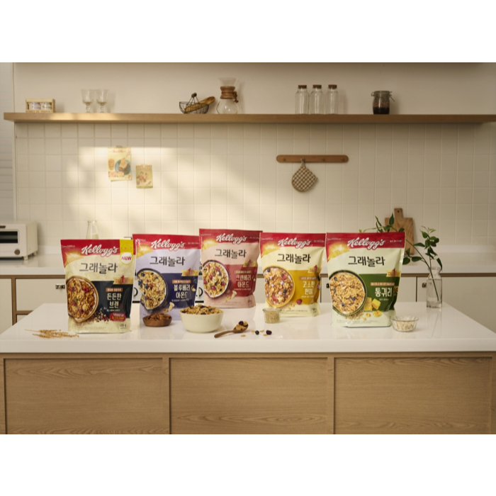 Cereal Impor / Sereal Asia Kelloggs Chex Granola Nut Seed, Oat, Brown Rice, Strawberry, Flakes, All 