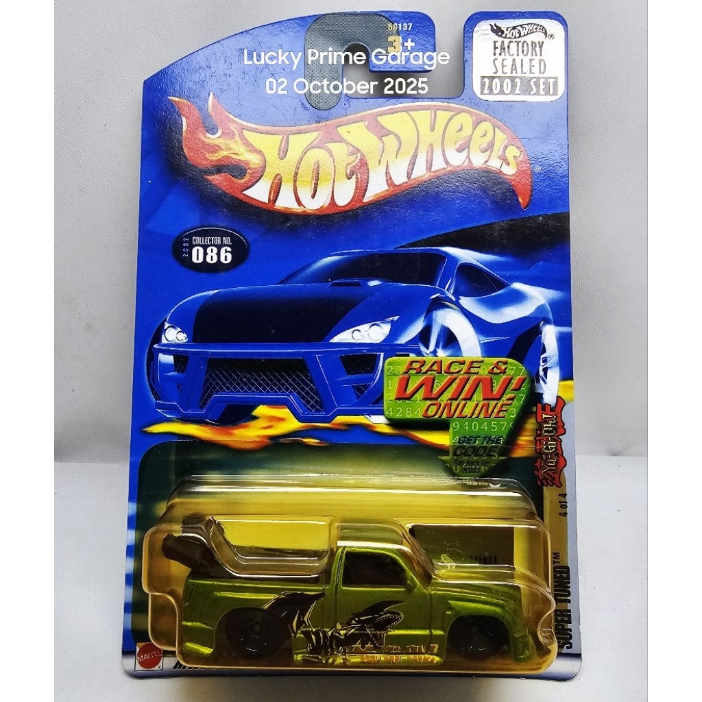 Hot wheels super tuned edisi Yu Gi Oh thn 2002 factory sealed limited edition