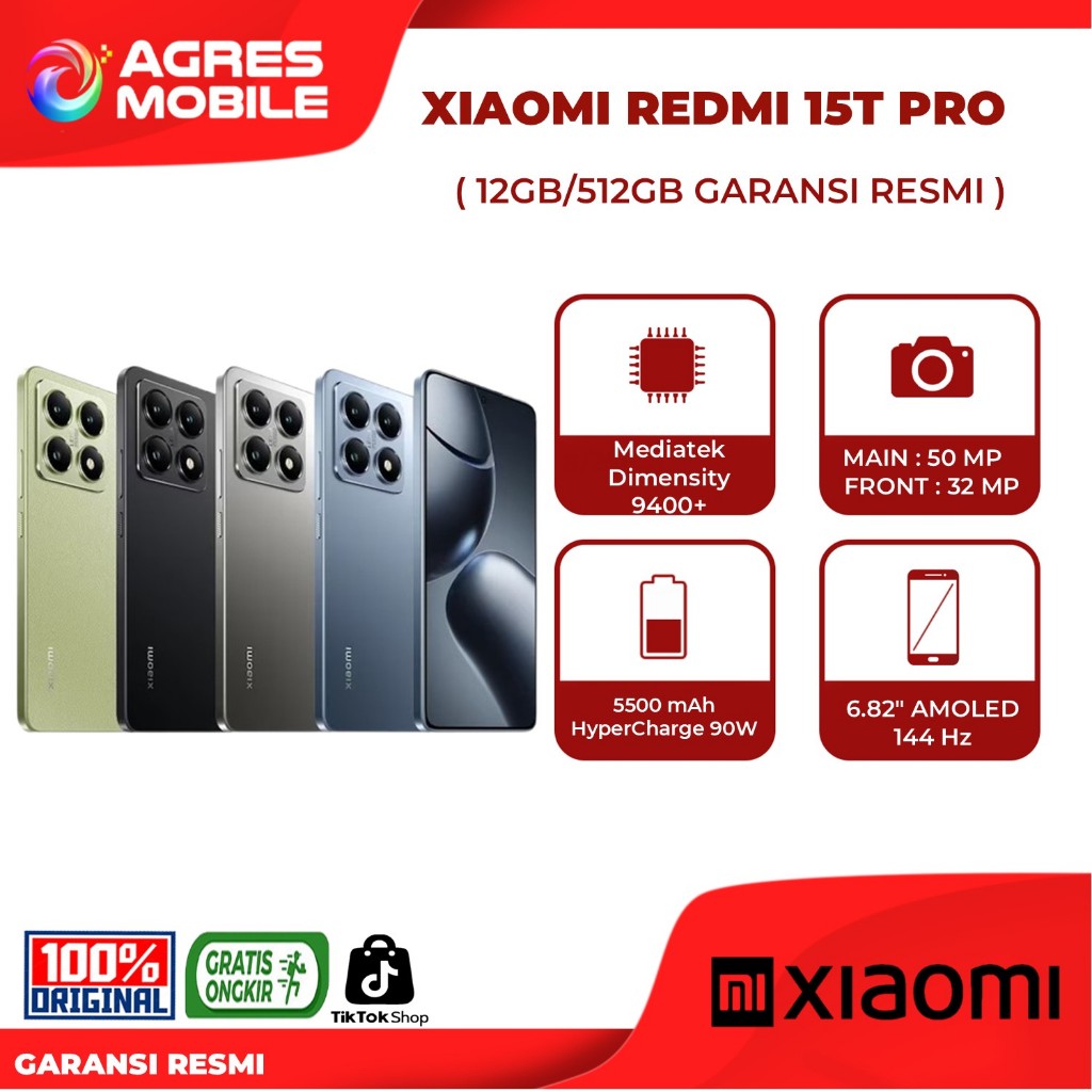 Xiaomi 15T Pro (12/512GB) | Leica Summilux optical lens Dimensity 9400+ | 6.83" 144Hz eye-care displ