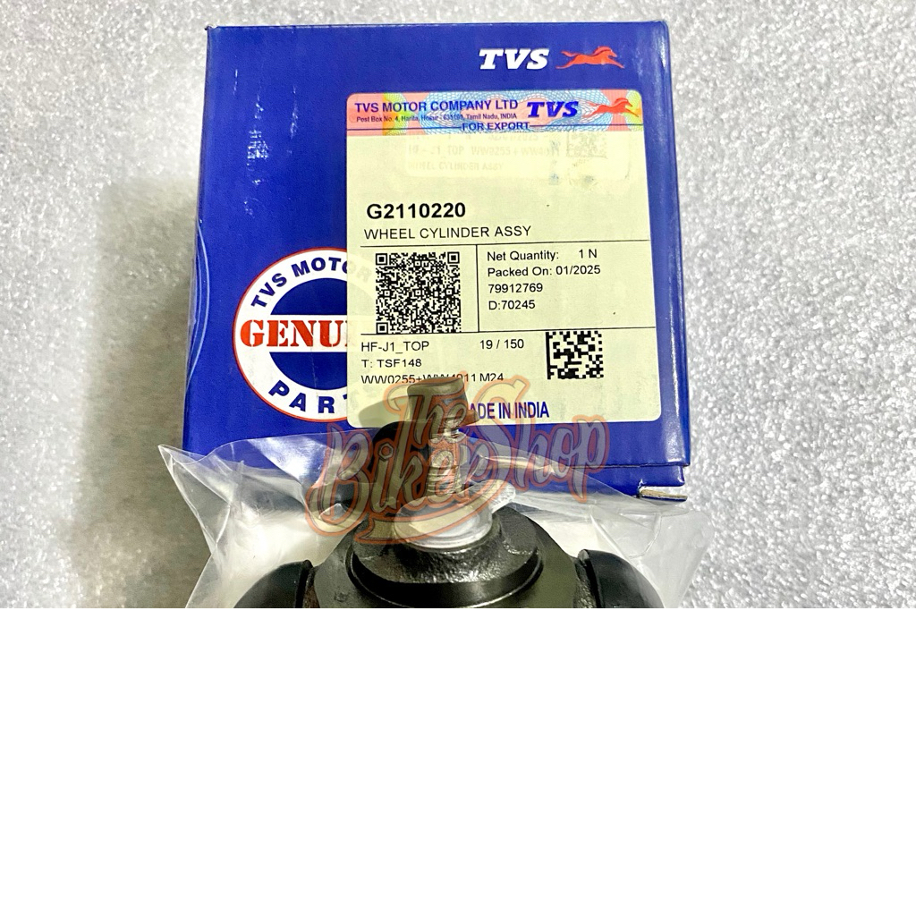 kaliper rem / master rem roda / wheel cylinder assy tvs king kargo cargo penumpang roda 3 original t