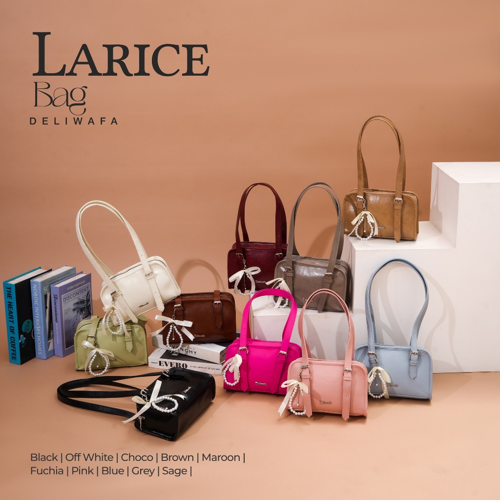 Deliwafa - Shoulder bag Wanita Premium Tas Larice