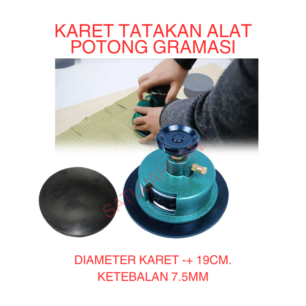 Alas Karet Tatakan Alat Potong Gramasi - Alas Potong Gramasi