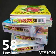 BUKU VISION 58 LEMBAR